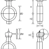 Aluminium Tomoe vlinderklep&nbsp;&nbsp;|&nbsp;&nbsp;KP-1010